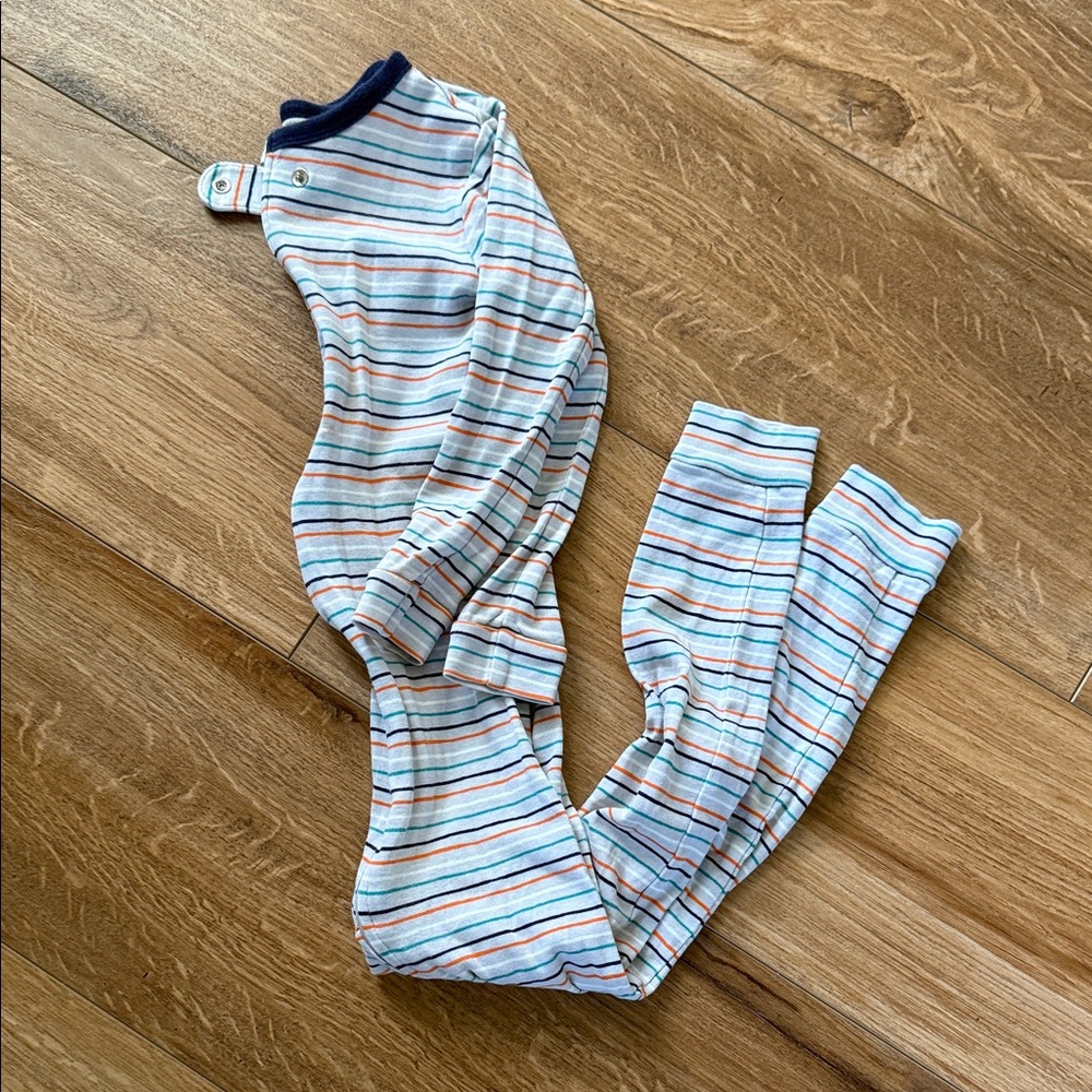 Striped Kids One Piece Pajama